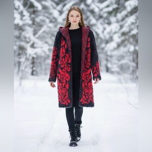 Cardigan Vest Jacket Women’s Red Size S/M Used